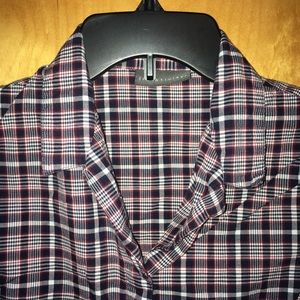 Sleeveless Plaid Flannel